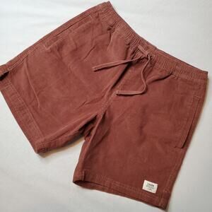 Katin Men's Size S Cord Local Drawstring Short Brown